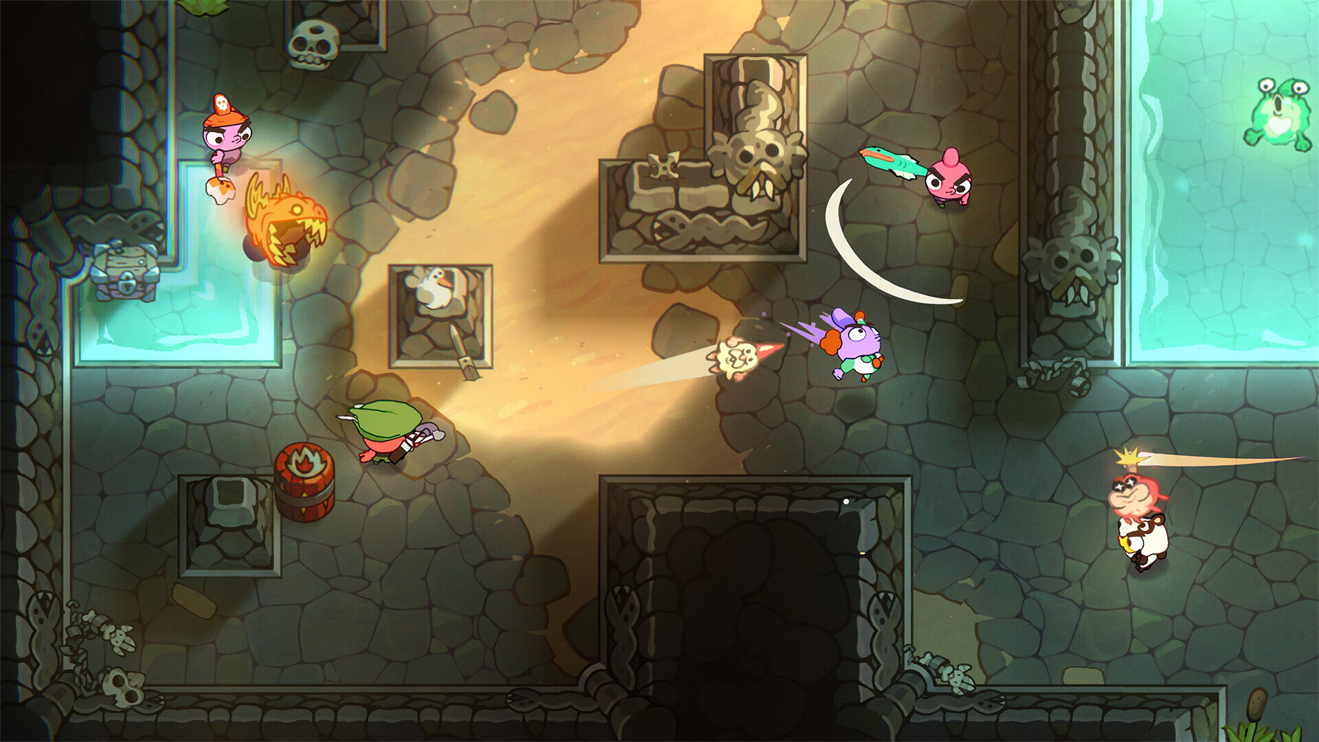 Multiplayer game running on Gameye infrastructure